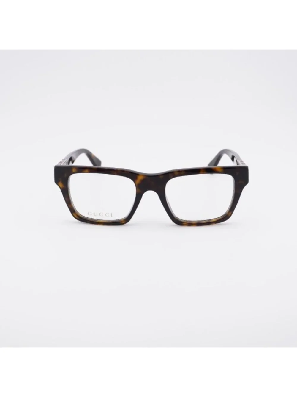 Gucci GG1889O 002 Eyeglasses Havana 51mm Square Frame